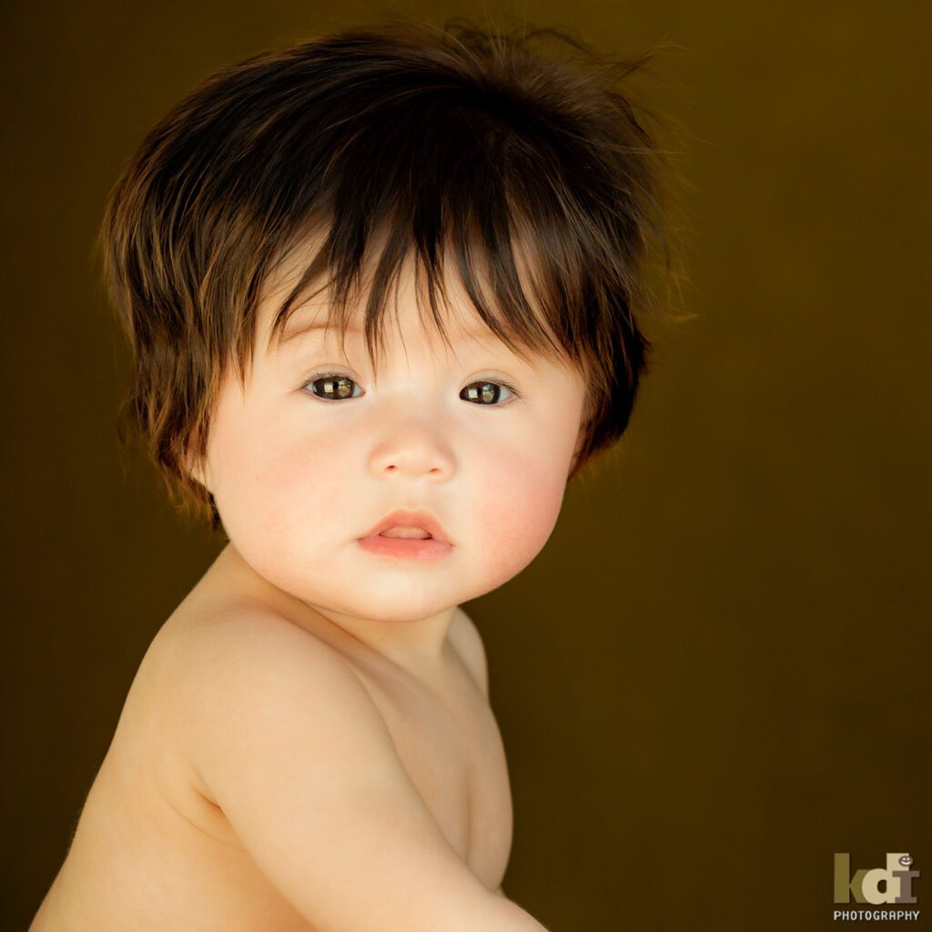 Portrait of Baby From Family Photo Session, Studio Portraits in Northern Arizona, Family Portraits by KDI Photography